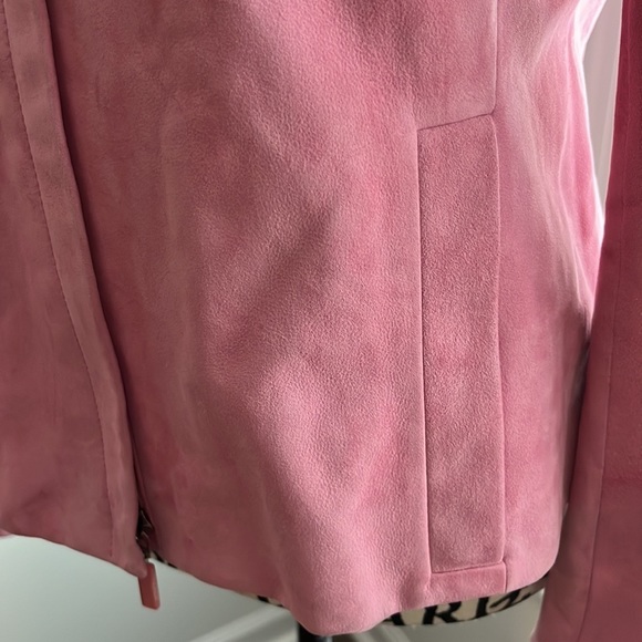 NWT AGNONA Ultra Luxury Genuine Brushed Leather Jacket - Picture 6 of 14